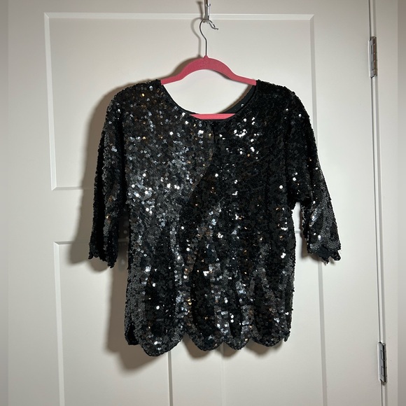 Medium sequin sparkle top - Picture 3 of 6